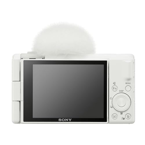 Sony ZV-1F Compact Digital Camera 4K Video White - color: White