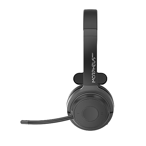 Morpheus 360 Advantage Wireless Mono Headset with Detachable Boom Microphone HS6200MBT, Bluetooth Headphones, UC Compatible, 30H Playtime, Black