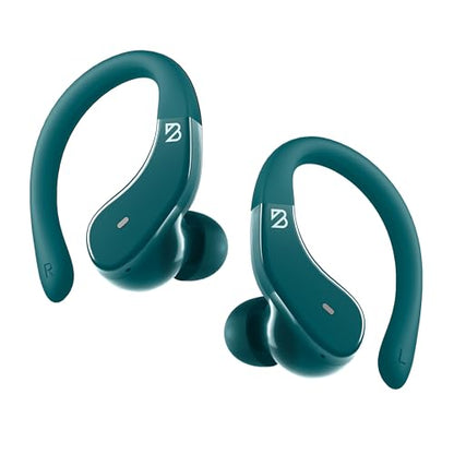 Back Bay Audio Runner Wireless Earbuds for Running, Wrap Around Earbuds - color: Emerald