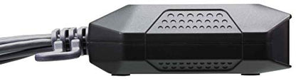 ATEN CS22H HDMI KVM Switch - 1 Monitors 2 Computers - 2-Port HDMI with Remote Selector – 4K DCI 4096x2160-60Hz, 2560x1440-144Hz, USB 2.0, USB Hub, Plug & Play, Compatible with Windows/Mac/Linux - size: HDMI - 144Hz, style: US Version