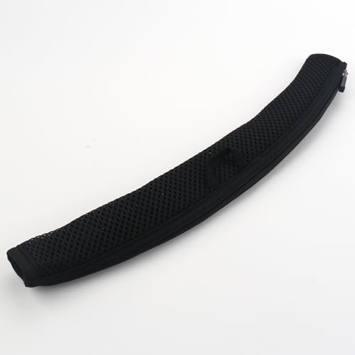 NC 700 Mesh Fabric Headband Cover Replacement Headband Top Pad Cushion Cover Compatible with Bose NC700 nc700 Noise Cancelling Headphones Zipped Headband Pad Cover Protector - Black