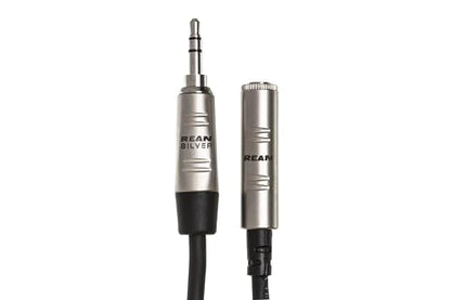 Hosa HXMM-025 Pro Headphone Extension Cable, REAN 3.5 Millimeters TRS to 3.5 Millimeters TRS, 25 Feet - size: 25 ft