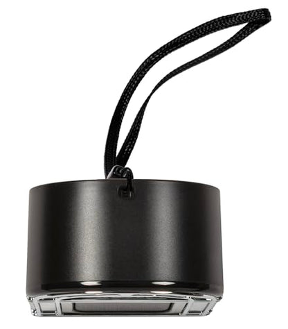 Crosley CR3046A-BK Mini Jukebox Portable Bluetooth Speaker, Black | Bluetooth In, 5 Color-Changing Light Modes, LED Lights Sync with Music, Rechargeable Lithium-Ion Battery - color: Black