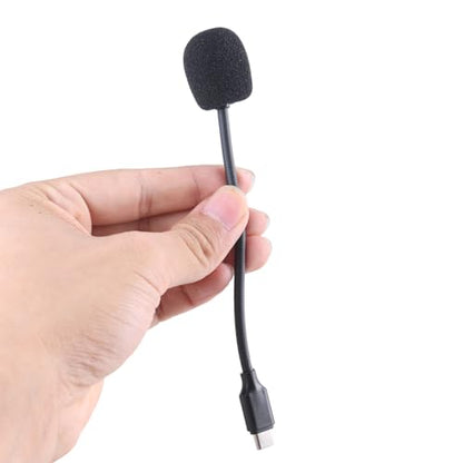 Detachable Gamings Microphone Boom for TH10/TH30/for Headsets Mic Enhances Gamings Communication USB C Connectors