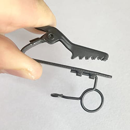 3pcs Lavalier Microphone Metal Tie Clips 3pcs Windscreen Foam Covers | 0.75mm Lapel Microphone Replacement Kit, Metal Lapel Mic Clips Sponge Cover Kit - color: 7.5mm