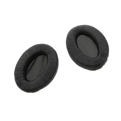 POPETPOP High-Performance Replacement Ear Pads Comfortable Ear Cushions Black Earpads for Headphones Noise-Isolating Design Sturdy Foam Material