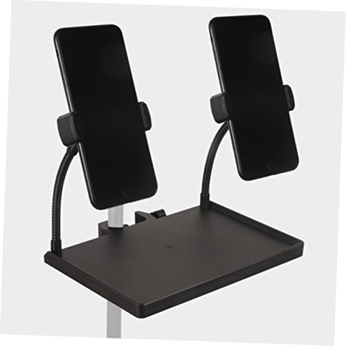 IMIKEYA Mic Sound Card Tray for Microphone Stand Clamp-on Accessory for Singing Easy to Install