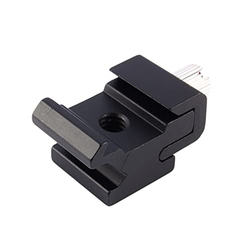 Flash Hot Shoe Mount, 1/4 Thread Screw Bracket Adapters Trigger DSLR Camera Accessories Metal Hot Shoe Flash Stand Mount Set for DSLR Camera Rig, Tripod, Microphone, LED Light