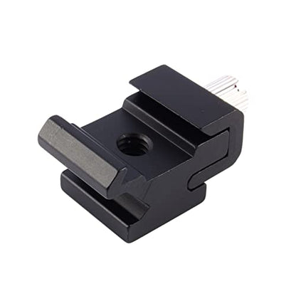 Flash Hot Shoe Mount, 1/4 Thread Screw Bracket Adapters Trigger DSLR Camera Accessories Metal Hot Shoe Flash Stand Mount Set for DSLR Camera Rig, Tripod, Microphone, LED Light