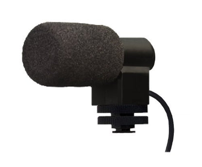 Stereo Microphone with Windscreen (Shotgun) for Panasonic HC-VX981K