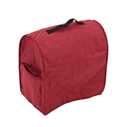 Kitchen Mixer Cover Carry Bag Protective Dust Cover for Kitchen Mixer for Chef Made of Quilted Polyester Pongee (Burgundy) - color: Burgundy