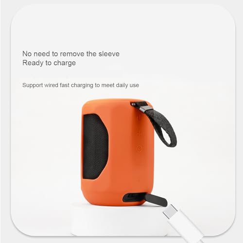 Protective Case for Xiaomi Mini Bluetooth Speaker, Silicone Skin Cover Soft Fitted Protective Sleeve Portable Audio Case Drop-Proof for Xiaomi Mini Speaker (Black) - color: Black