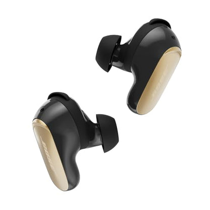 Bose QuietComfort Ultra Earbuds (2nd Gen) - Wireless Noise Cancelling Earbuds with Mic, Immersive Audio, USB-C Charging, Up to 6 Hours Battery, IPX4 Rating, Desert Gold - Limited Edition Color - color: Desert Gold