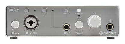 Steinberg IXO12 White, 2x2 USB 2.0 24-Bit/192kHz Audio Interface With Cubase AI, Cubasis LE and Steinberg Plus Software - color: White, style: IXO12