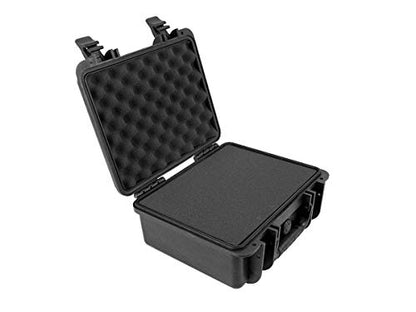 Monoprice Weatherproof/Shockproof Hard Case - IP67, Customizable Foam, 13" x 12" x 6", Black - Pure Outdoor Collection - color: Black, size: 8.9 Liter, style: Case