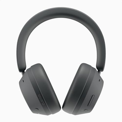 Clemm Preset Wireless Over-Ear Headphones, 95H Playtime, Bluetooth, 40mm Drivers, Built-in Mic, Memory Foam Earcups, Aux Cable Included, Foldable Design, Graphite - color: Graphit