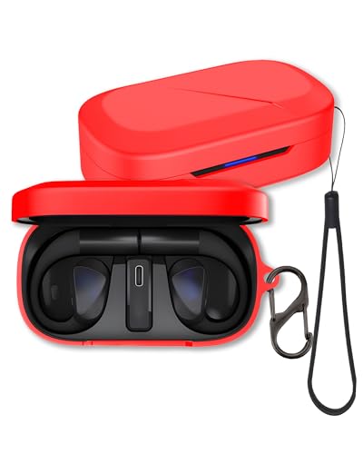 Case for ASUS ROG Cetra Open Ear Earbuds (Red) - color: Red, size: Open Ear