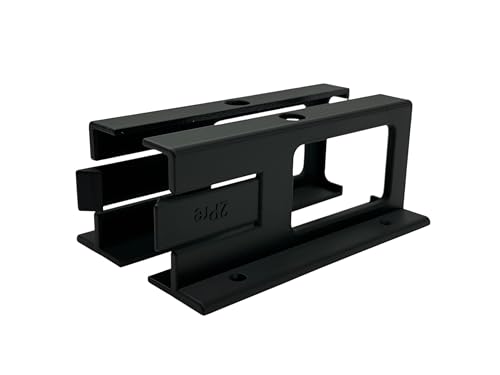 Desk Mount Kit for Focusrite Clarett/Clarett+ 2Pre - Under Desk Mount Brackets with Reversible Clips - Secure Mounting Accessories