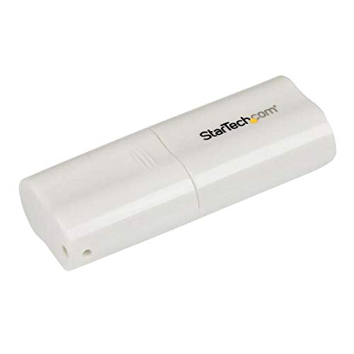 StarTech USB to Stereo Audio Adapter Converter, TAA (ICUSBAUDIO) | USB External sound Card, Laptop sound Card