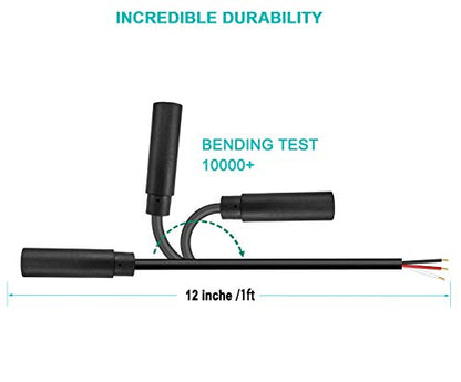 (3팩 교체용 3.5mm 암 잭 - 베어 와이어 오픈 엔드 TRS 3폴 스테레오 0.3cm(1/8인치) 3.5mm 잭 플러그 커넥터 오디오 케이블 헤드폰 헤드셋 이어폰 케이블 수리용