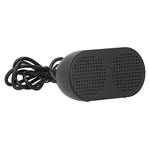 Zerodis USB Computer Speaker, Small PC Sound Bar for Laptop Desktop Computer, Portable Stereo Speaker with USB Power, Plug and Play for Home Office Music Outdoor