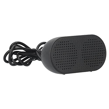 Zerodis USB Computer Speaker, Small PC Sound Bar for Laptop Desktop Computer, Portable Stereo Speaker with USB Power, Plug and Play for Home Office Music Outdoor