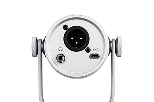 Shure MV7 USB Podcast Microphone - Silver - color: Silver