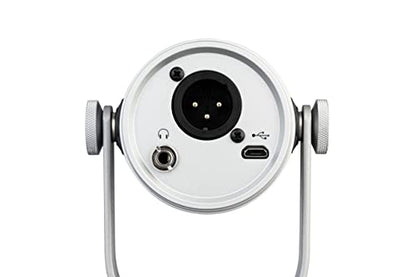 Shure MV7 USB Podcast Microphone - Silver - color: Silver