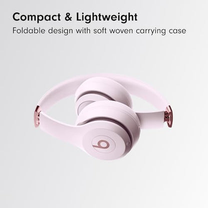 Beats Solo4 with AppleCare+ for Headphones (2 Years) - Cloud Pink - color: Cloud Pink, style: With AppleCare+