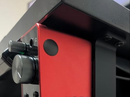 Vertical Under Desk Mount for Focusrite Scarlett 2i2 Audio Interface - Space Saving Studio & Desk Organizer