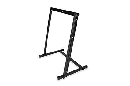 Gator Frameworks Angled Metal Desktop Rack Stand with Non-Slip Rubber Feet, 12U Rack Space (GFW-DESKTOPRK-12U) - size: 12 Rack Space