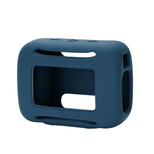 Protective Silicone Sleeve Case for GO 5 Bluetooth-Compatible Speakers, Shockproof and Cover Speakers Protector - color: Blue