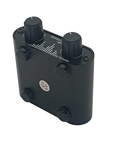 3.5mm Audio Switch with line Volume Controller, 3 in 1 Out 1/8" aux switcher Splitter selector Box, Mini Inline Headphone attenuator Volume Control knob -MC31 - color: 3-port 3.5mm Switch with volume