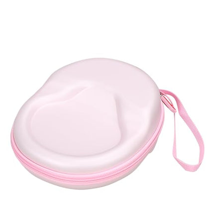 Mchoi Hard Protable Case Fits for Logitech H390 / Logitech Zone 301 Wired Headset, Case Only, Pink - color: Pink