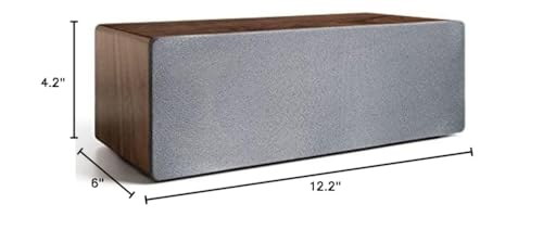 Audioengine A2 AIO (B2) Bluetooth Speaker – Premium Wireless Home Speaker | for Music Streaming from Phone, Tablet and Computer - Walnut - color: Walnut, style: Portable