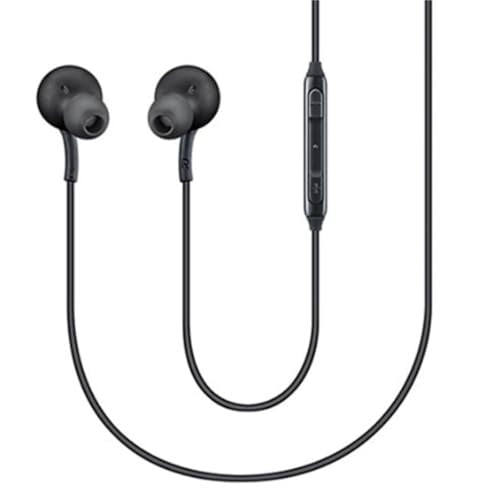 2026 Completely Upgraded Version Earbuds Stereo in-Ear Headphones 3-Year Warranty for Samsung Galaxy S25 S24 S23 S22 S21 S20, Note 10, 10+ with Microphone and Volume Remote Type-C Connector-Black - style: 2026 Completely Upgraded Version USB-C