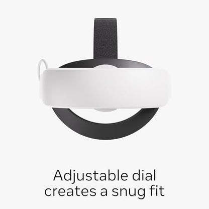 Meta Quest Elite Strap with Battery — Works with Meta Quest 3/3S — Up to 2 Extra Hours Playtime — Premium Comfort and Weight Distribution — Adjustable, Ergonomic Fit - style: Elite Strap with Battery