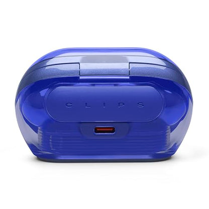 JBL Soundgear Clips Open Ear Headphones for Situational Awareness - Blue | Up to 32 Hours Total Playtime With Speed Charge, Sweat Resistant, Noise-Reducing Mics, App Control For Custom Audio - color: Blue