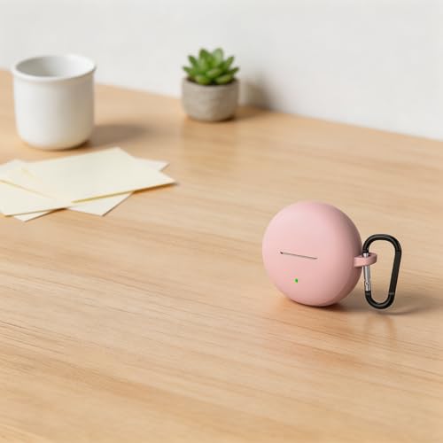 Thin Soft Silicone Protective Cover for Clip2 Wireless Ear Buds Case Antislip Grip - color: Light Blue