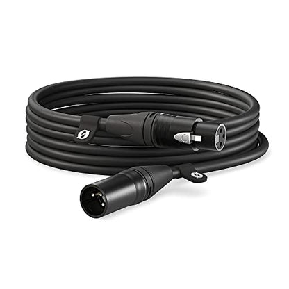 RØDE XLR-3 Premium XLR Cable (3m, Black) - color: Black