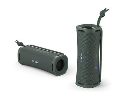 Sony ULT Field 1 Wireless Bluetooth Portable Waterproof Speaker Forest Gray | 12 Hr Battery, IP67 Rated Waterproof, Dustproof, Shockproof Rustproof, Detachable Strap, Hands-free Calling, Enhanced Bass - color: Forest Gray, style: ULT Field 1