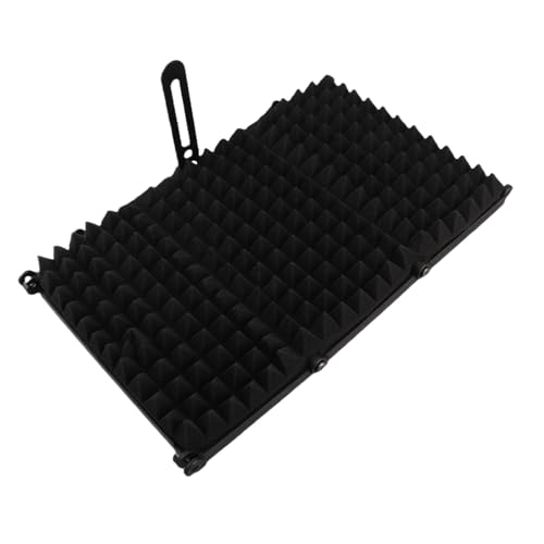 Zerodis Microphone Isolation Windscreens Studio Sound Absorption and Noise Reduction Wind Screen Soundproofing Acoustic Panel Filter Vocal Sound Diffusion Booth Microphone Isolation