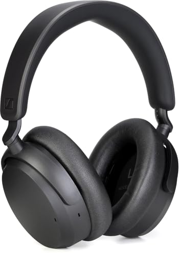 Sennheiser ACCENTUM Wireless Bluetooth Headphones Noise Cancelling - Up to 50HR Playtime, Hybrid Noise Cancelling (ANC), All-Day Comfort, Bluetooth Over Ear Headphones for School, Traveling, Black - color: Black, style: ACCENTUM Wireless