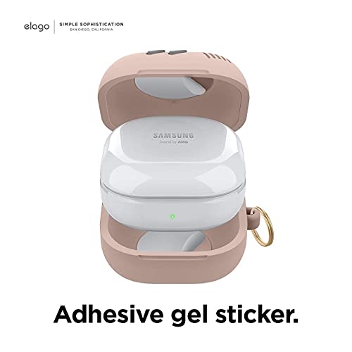 elago GB5 Case for Galaxy Buds FE, 2 Pro, 2, Pro, Live - color: Sand Pink