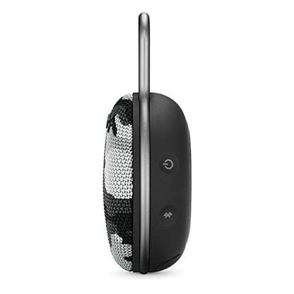 JBL Clip 3, Black Camo - Waterproof, Durable & Portable Bluetooth Speaker - Up to 10 Hours of Play - Includes Noise-Cancelling Speakerphone & Wireless Streaming - color: Black Camo