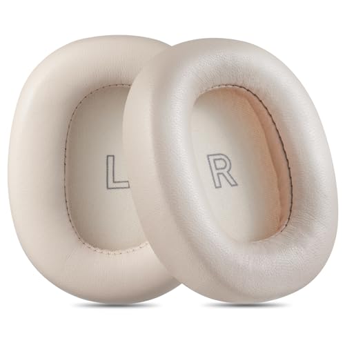 AHG Accessory House Global Upgraded Replacement Beoplay h95 Ear Pads Cushions Compatible with Bang & Olufsen Beoplay H95 Headphones (Gold). Sheepskin Leather/High-Density Foam/Strong Magnet - color: Gold