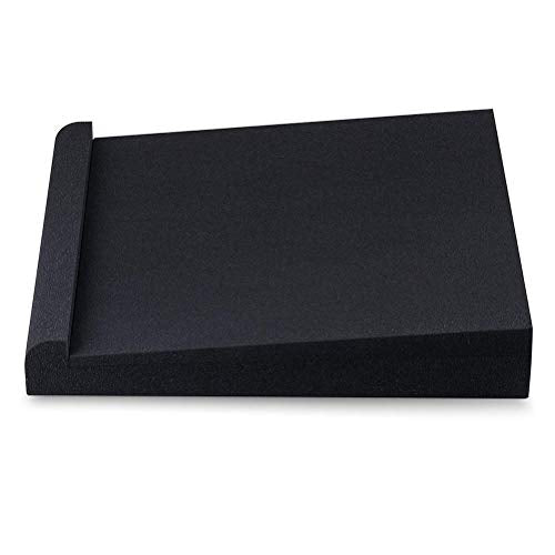Studio Monitor Isolation Pads, Acoustic Foam Desk Foam Speakers | High Density Polyurethane Foam for Desk Studio Setup, Reduces Vibration, Fits 2 Speakers