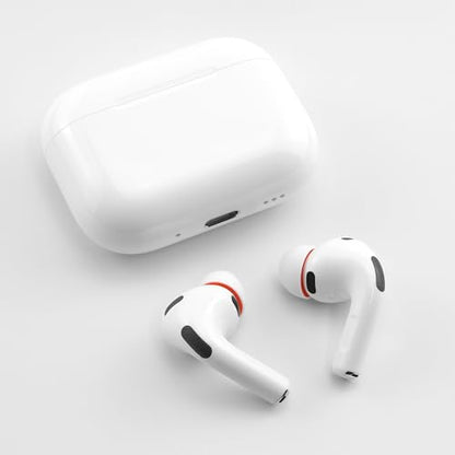 Replacement Foam Ear Tips for AirPods Pro 3 Silicone Shield (S) | Ultimate Comfort, 3 Pairs (White, Small) - size: Small