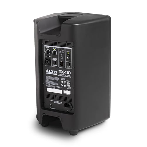 Alto TX410 350W 10" Powered PA Speaker | TWS Bluetooth, 2-Channel Mixer, and Monitor Mode for Bands, DJs, Rehearsals, and Venues - size: 10" PA Speaker