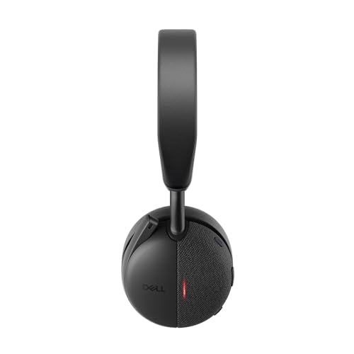 Dell Wireless ANC Headset WL5024, Hybrid ANC, Teams Certified | Bluetooth 5.3, 20Hz-20kHz Frequency, -45dBV/Pa Sensitivity, 0.48 lbs Weight, iPhone & Android Compatible, Zoom Certified